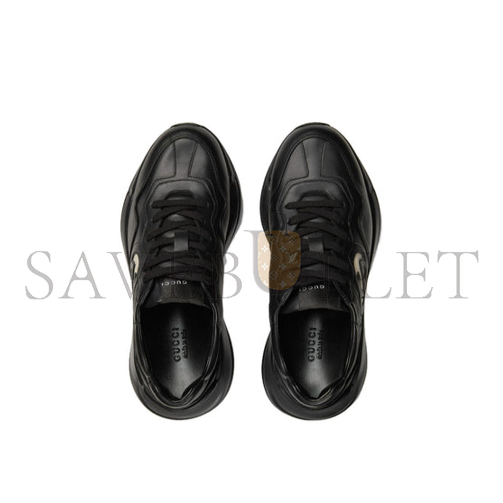 G*u*i rhyton leather sneakers
